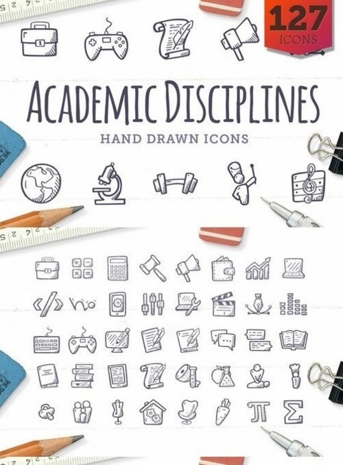 Product picture Academic Disciplines Education Icons